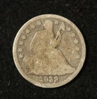 USA 1839-P Seated Liberty Half Dime - Silver