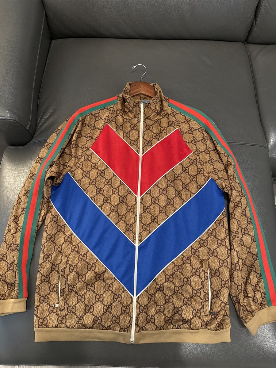 Gucci Technical Jersey Track Men's Size 100