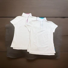 Romfh Sarah Short Sleeve Show Shirt Child Girls Small Equestrian Horseback