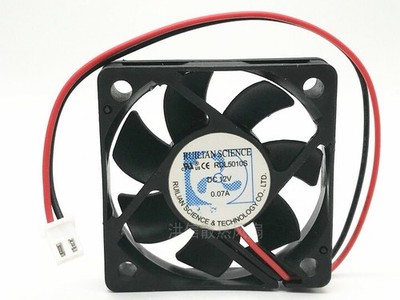 1PC RUILIAN SCIBNCE RDL5010S DC12V 0.07A 5CM Mute Cooling Fan  *mz