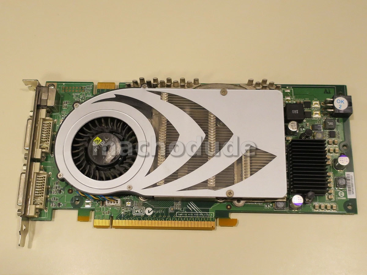 NVIDIA GeForce GTX 7800 NVIDIA Computer Graphics 256 MB Memory
