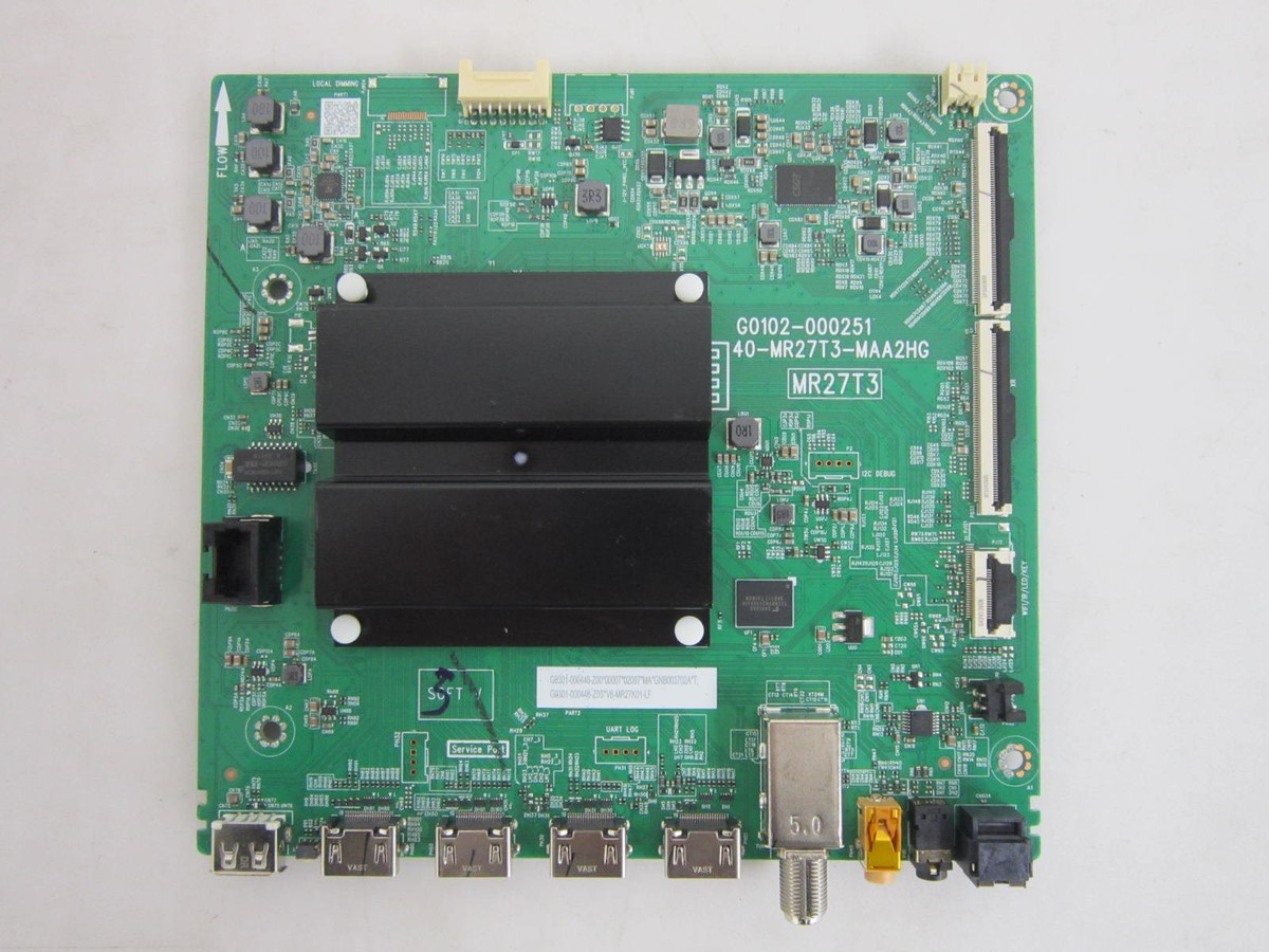 TCL 55S451 Main Board G0301-000448 (40-MR27T3-MAA2HG) | eBay