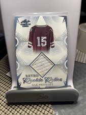 Dak Prescott Retro Rookie Relics Leaf Trinity