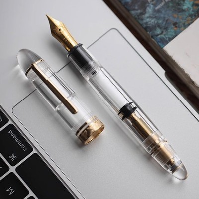 MAJOHN (Mojiang) P140 Transparent Demonstrator Fountain Pen