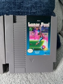 Nes Games Lot Bionic Commando, Lunar Pool, Basewars - Tested and Working!