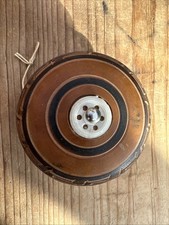 Handmade Wooden Yo-Yo  Vintage Turned Wood Toy with Original String