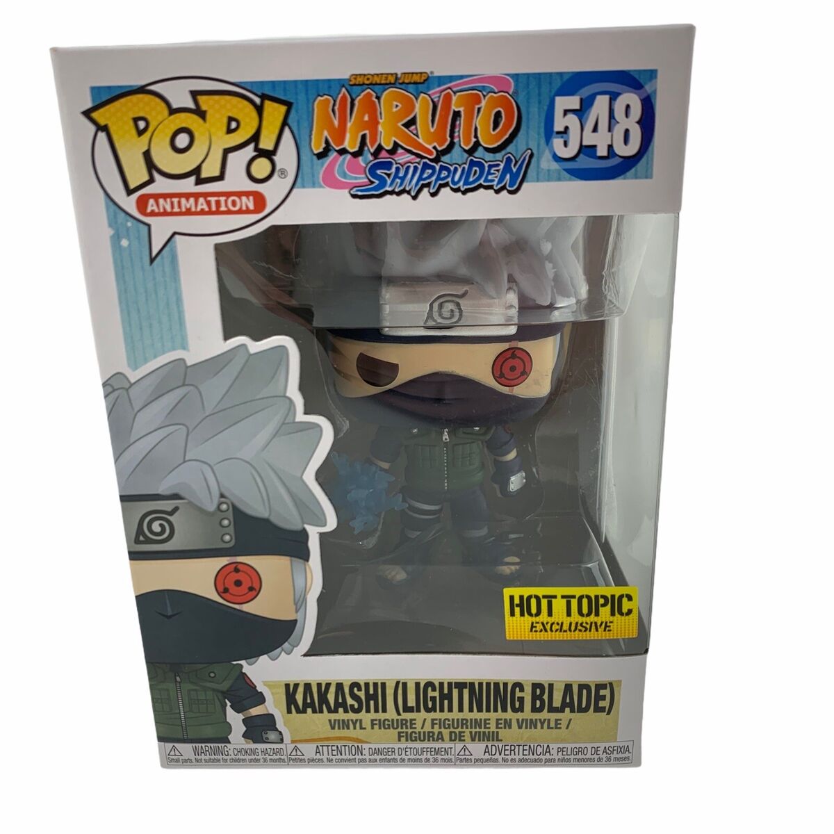  Funko Pop Animation: Naruto Shippuden - Kakashi with Lightning  Blade Collectible Figure, Multicolor : Toys & Games