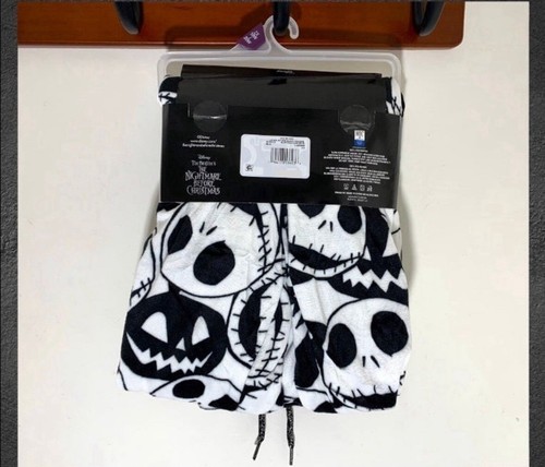 Nightmare Before Christmas Jack Pumpkin Women's Sleep Velour Halloween Jogger 2X - 第 7/8 張圖片