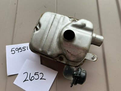 Briggs and Stratton muffler with thermostat 595516 (#2652)