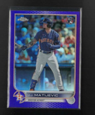 J.J. Matijevic RC 2022 Topps Chrome Update #USC190 Purple Refractor Astros
