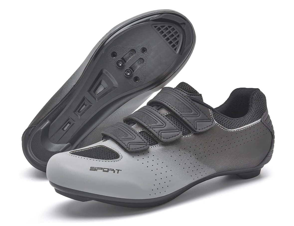 SAOLA Scarpe Ciclismo Donna Taglia 8 – Comode Compatibili SPD Attrezzatura Equitazione Strada e MTB