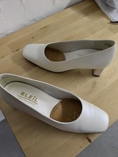 Damenschuhe für die Hochzeit (elfenbeinfarben), Größe 39/40