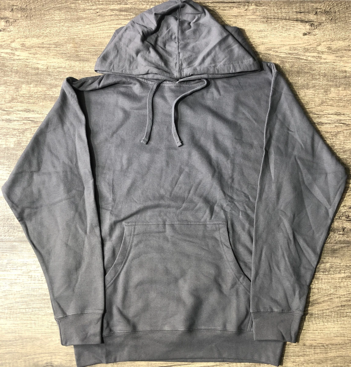 INDEPENDENT TRADING COMPANY Heavyweight Hoodie Sweatshirt Medium Gray  RN99052 | eBay