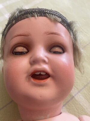 Wunderschöne 60cm Große Babypuppe Heubach - KÖppelsdorf No. 342 Alt