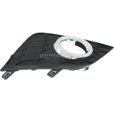 New Front Right Side Fog Lamp Molding Textured Fits 2016-2019 Nissan Sentra