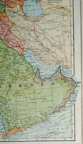 Antique 1924 Atlas Map Turkey, Palestine, Syria, Hejaz, Arabia, N. South America - Picture 5 of 24