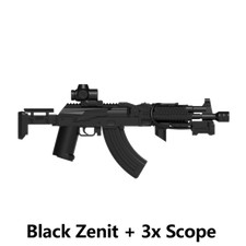 Pistola militar SWAT Zenit juguete réplica pistola para minifiguras bloque de construcción