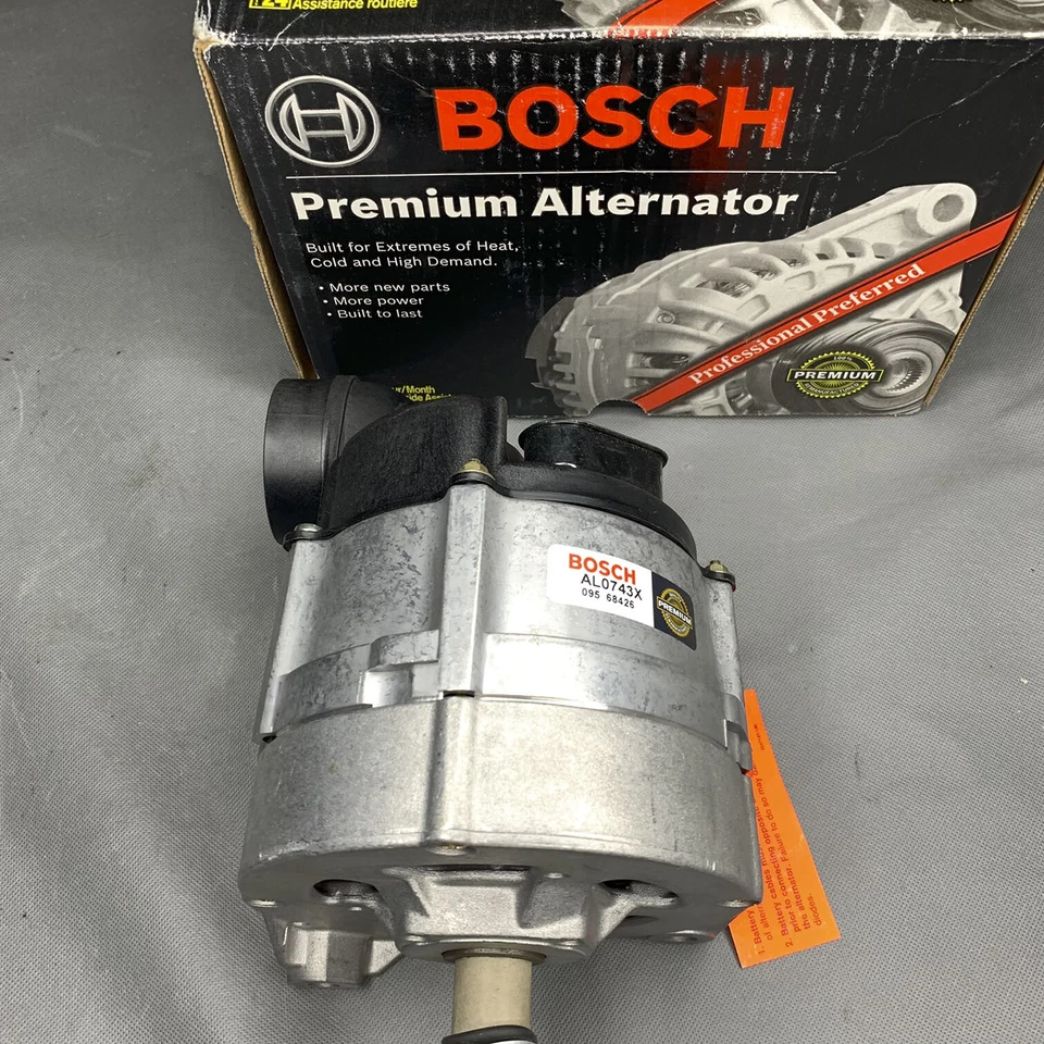 Generador alternador OE Bosch Reman AL0743X para BMW 325i 325is L6 1991-1992 2,5 L Foto 2 de 4