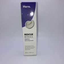 New Hero Rescue Retinal Nighttime Renewing cream 30ml 1.014 Gl. 0Z