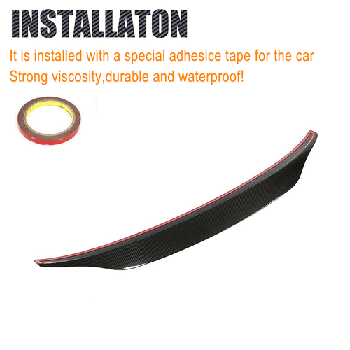 Carbon Heckspoiler Spoiler Flügel Lippe Passt für BMW F32 Coupe 428i 430i 13-19 - Picture 11 of 13