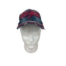 YMF Women Cap/Hat Rhinestone Vegas Floral Adjustable One Size NWT