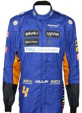 2021 Lando Norris Mclaren F1 Race Suit CIK/FIA Level-2 Go Kart Racing Suit