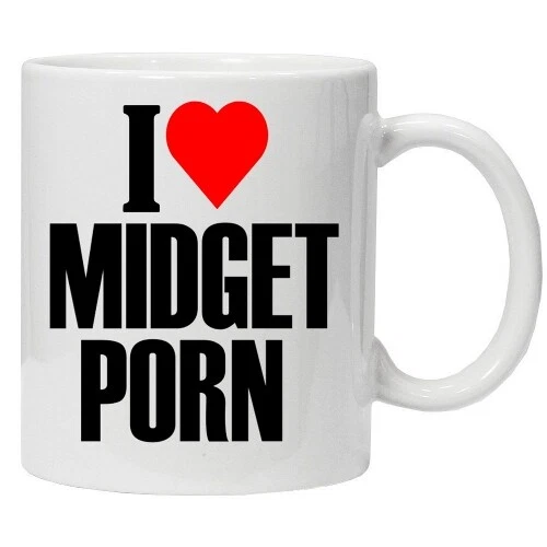 I Love Midget Porn Double Sided 11oz Funny Coffee Mug eBay