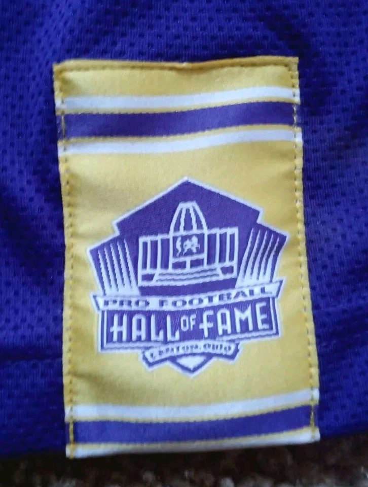 Camiseta CHRIS CARTER MINN. VIKINGS Majestic Hall Of Fame tamanho 2XL nova com etiquetas - Imagem 4 de 4