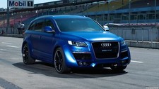 Cars audi qqi Desk Mat Stitched