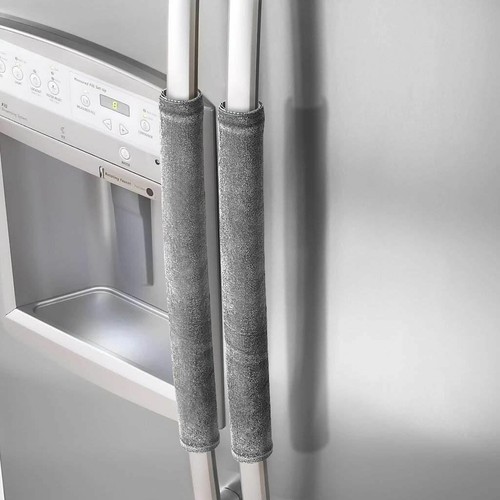 2/4pcs Kitchen Refrigerator Oven Door Handle Cover Home Decor Protector Smudges - Picture 14 of 16
