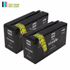 2PK 950XL Black ink for HP 950XL 951XL OfficeJet Pro 8100 8600 8610 8620 8630