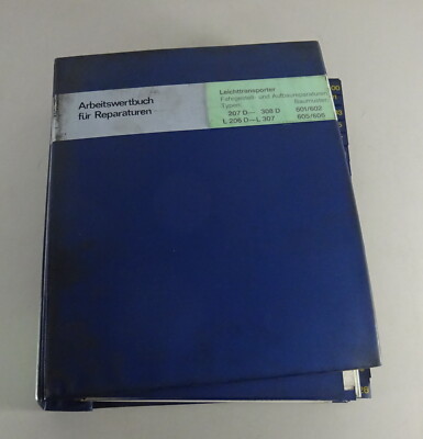 Work value book/directive times Mercedes-Benz Transporter di Brema T1 + Harburger