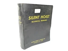 SILENT HOIST & CRANE CO. - Electric Miltruk FKSE25 Technical Manual (PRE OWNED)