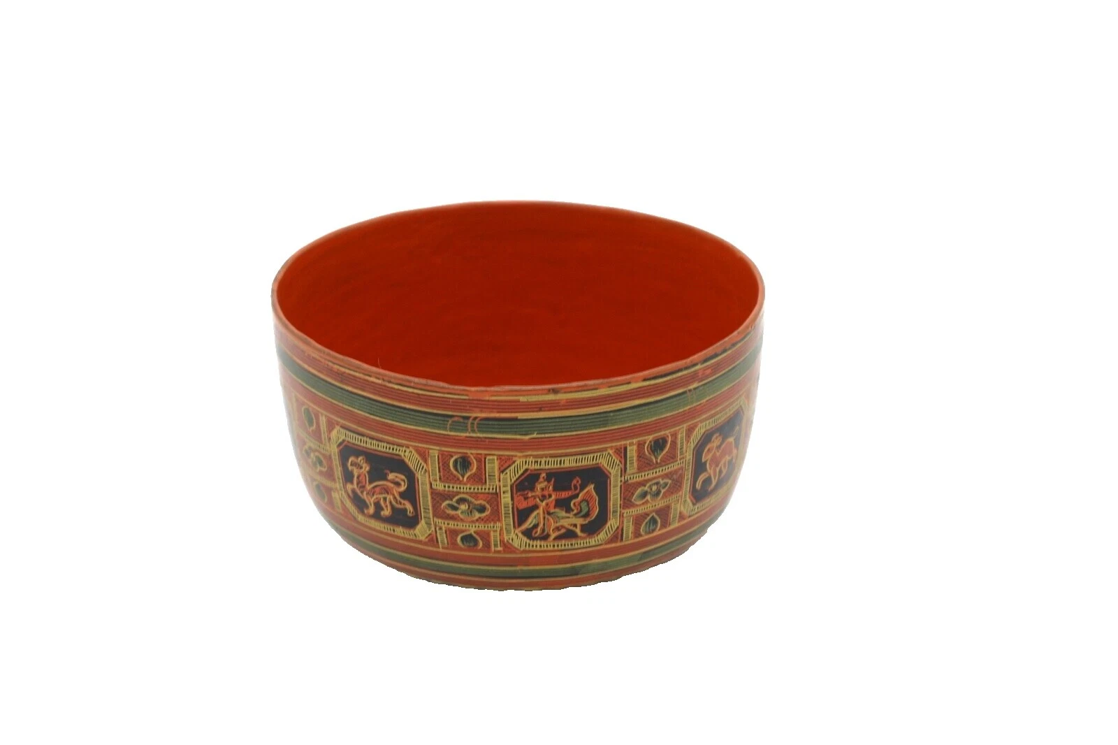 Multi-Color Bowl Asian Antiques