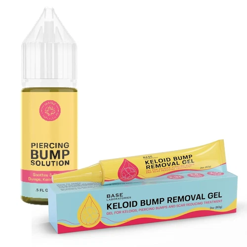 Base Labs Piercing Keloid Bump Duo | Piercing Bump Solution + Keloid Bump Gel image 9