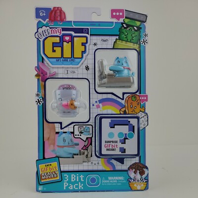 OH! MY GIF - GIFS GONE LIVE! 3 BIT PACK: TYPING AWAY CATLY! ~ FACTORY SEALED ~