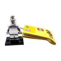Lego® SchlüSselanhäNger – Silberne Minifigur – Lackierter Kunststoff 854305