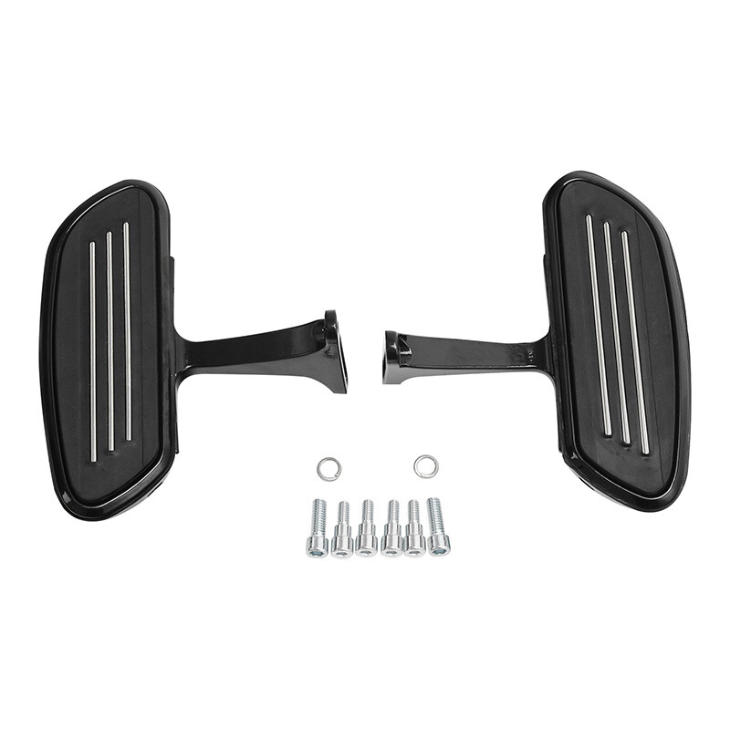 Passenger Black Floorboards Fit For Harley Street Electra