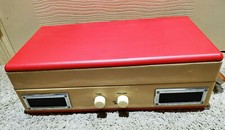 crosley portable record player 2013 red model cr40 with speakers 331/2 45 78