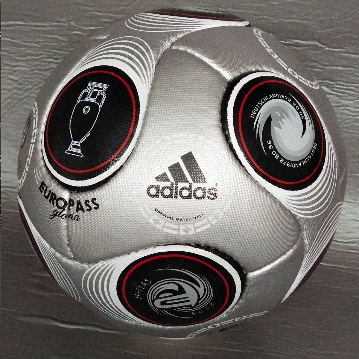 adidas EURO PASS サッカーボール EURO 2008 Adidas UEFA Euro Pass Gloria 2008 Official Match Ball Soccer
