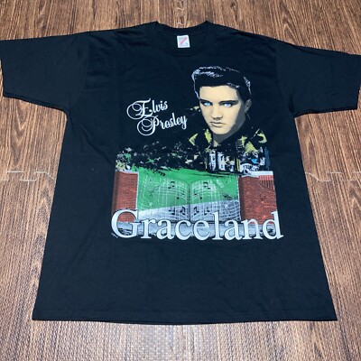 Vintage Elvis Presley T Shirt 1992 Single Stitch Graceland Vintage Elvis Presley T Shirt 1992 Single Stitch Graceland