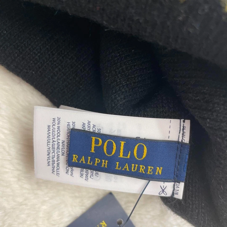 De colección Ralph Lauren Polo Descenso Suicidio Esquí Gorro Sombrero Estadio 1992 Nuevo Foto 4 de 4