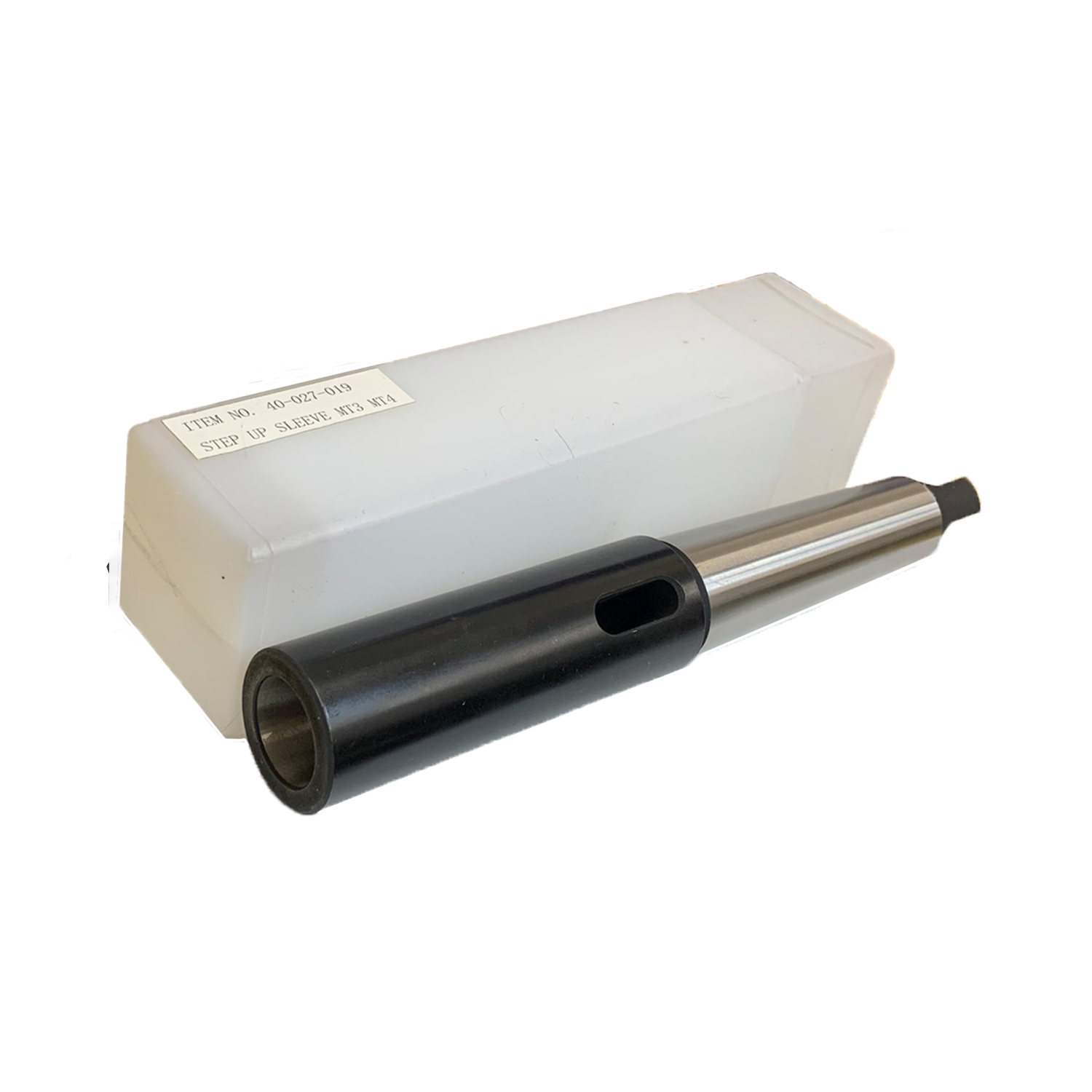 4MT-3MT MORSE TAPER EXTENSION SLEEVE LATHE DRILLING 4MT OUTSIDE 3MT INSIDE RDG