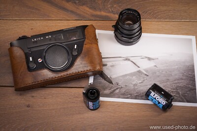 Leica M5 Leder Half Case Handmade | www.used-photo.de