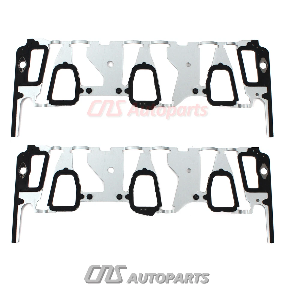 Fits 96-05 Chevrolet Buick Pontiac 3.1L 3.4L Manifold Gaskets w/ seals VIN E J Foto 3 de 4