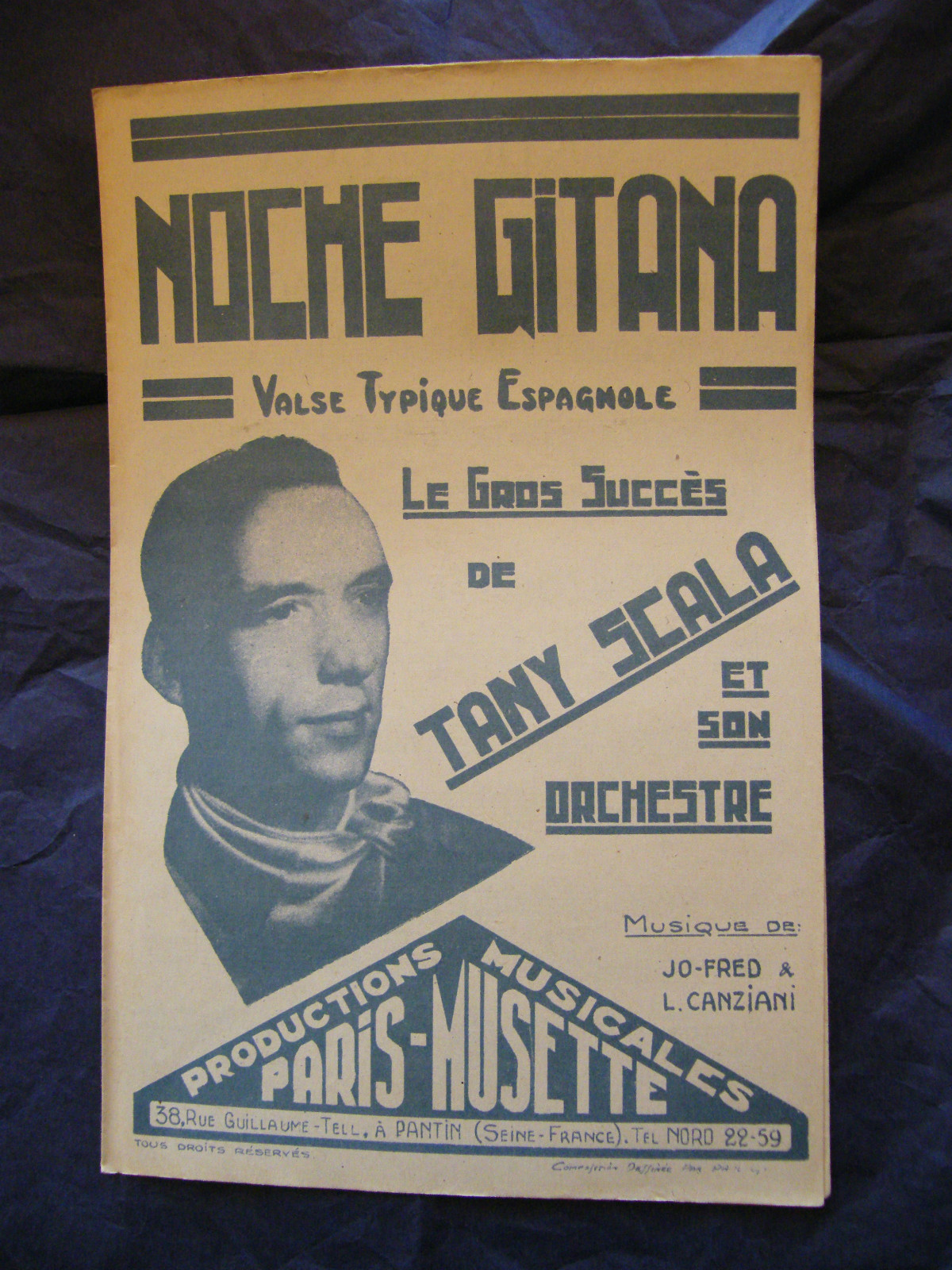 Noche Gitana Tany Scala Music Sheet