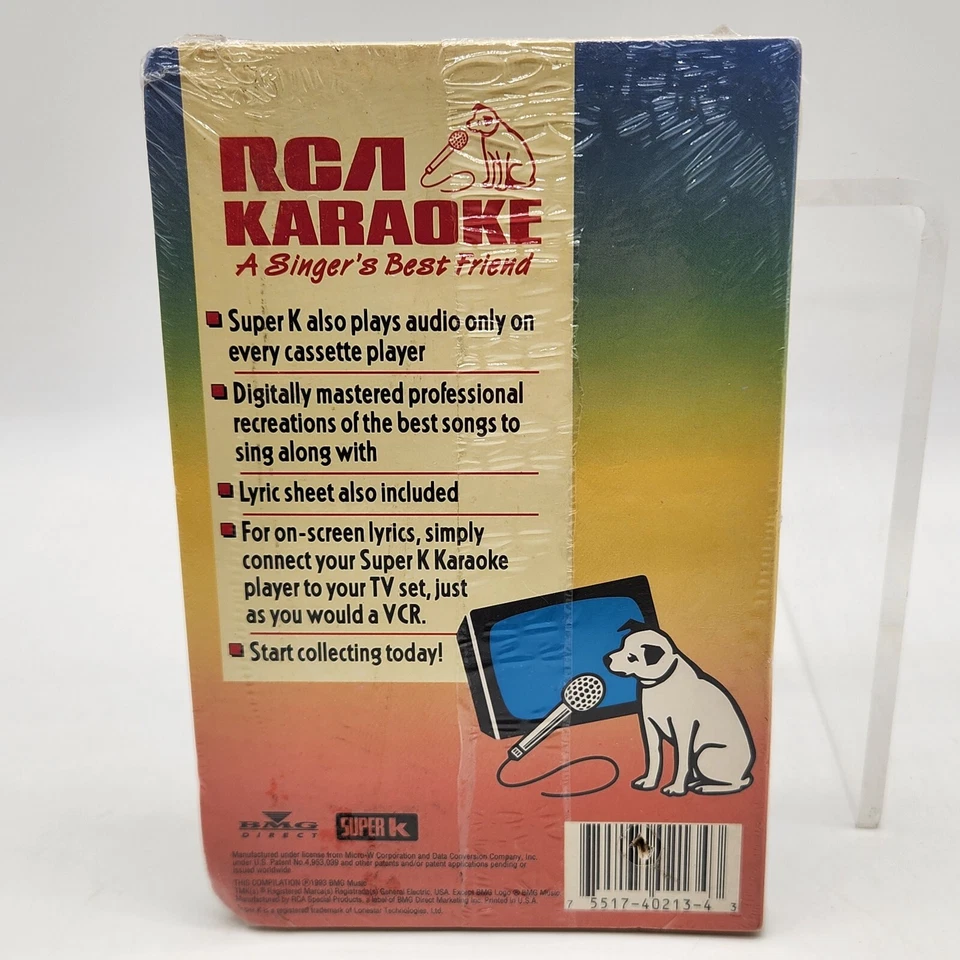 RCA Karaoke Italian Wedding Song Vol. 1 And 2 Lyrics-On-Screen Cassette Tape - Image 4 of 4