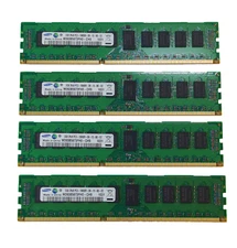 Samsung 4x2GB 8GB 2rx8 PC3-10600R-09-10-B0-D2 Server Memory Kit M393B5673FH0-CH9