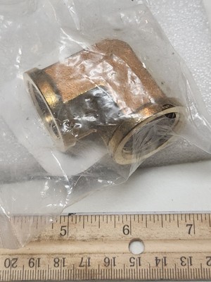 Brass Elbow 90 Pipe Fitting  3/4'' Fnpt x 3/4 Fnpt JMF 1200 PSI 4505483  1qty