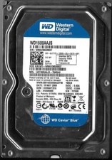 WESTERN DIGITAL WD1600AAJS-75M0A0 160GB SATA HARD DRIVE DCM: HHRNHT2CG